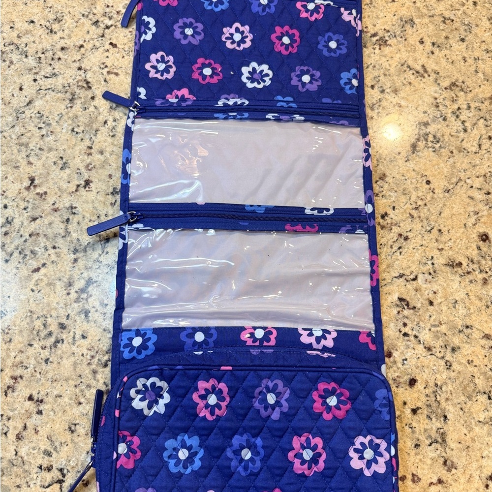 Vera Bradley Hanging Cosmetic Travel Bag - Picture 2 of 7